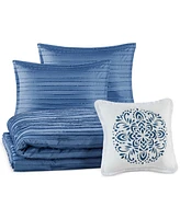 Jla Home Ottie 4-Pc. Comforter Set, Exclusively at Macy's