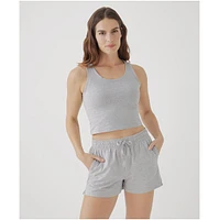 Pact Women's Cool Stretch Fitted Lounge Tank