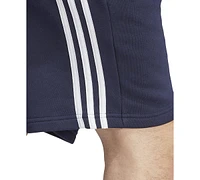 adidas Men's 3-Stripes 10" Fleece Shorts