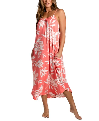 Linea Donatella Women's Printed Maxi Nightgown