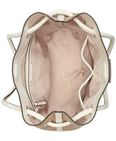 Calvin Klein Ash Whip-Stitch Tote with Magnetic Closure