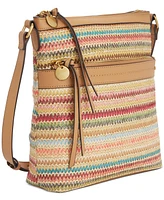 Style & Co Straw North South Crossbody Bag, Created for Macy's