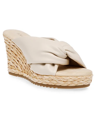 Anne Klein Women's Weslie Espadrille Wedge Sandals