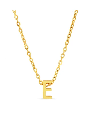 kensie Gold-Tone Letter Initial Pendant Necklace