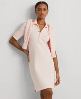 Lauren Ralph Petite Collared Shift Dress