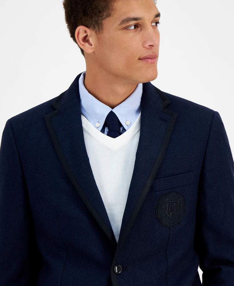 Tommy Hilfiger Men's Modern-Fit Wool Blend Sport Coat
