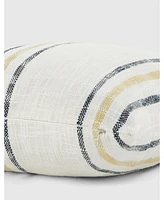 ienjoy Home Striped Yarn Dyed Decorative Pillow, 20" x