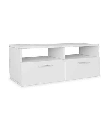 Tv Stand Engineered Wood 37.4"x13.8"x14.2" White