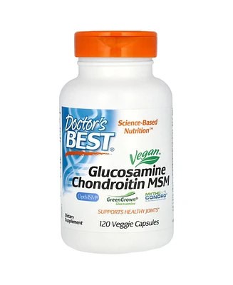 Doctor's Best Nutrition Glucosamine Chondroitin Msm - 120 Veggie Caps - Assorted Pre