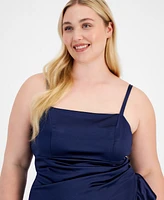 Emerald Sundae Trendy Plus Size Ruffled Midi Dress