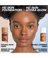 Make Up For Ever Hd Skin Hydra Glow Skincare Foundation With Hyaluronic Acid