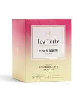 Tea Forte Cold Brew Duo and Poom Cup Tea Bundle, 4 Piece