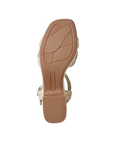 Bandolino Women's Sabinna Platform Braided Wedge Sandals - Light Natural