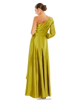 Women's Ieena High Low One Shoulder Flowy Gown