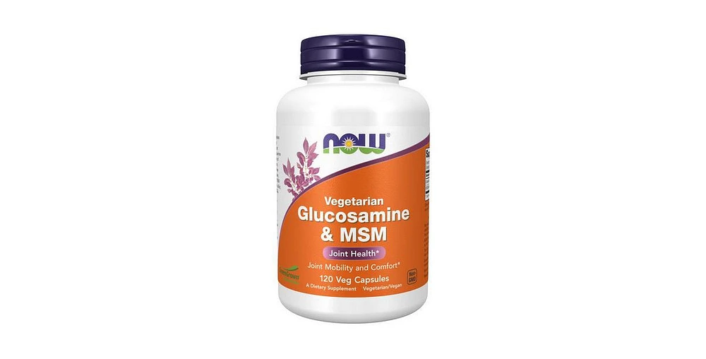 Now Foods Glucosamine & Msm, 120 Veg Caps