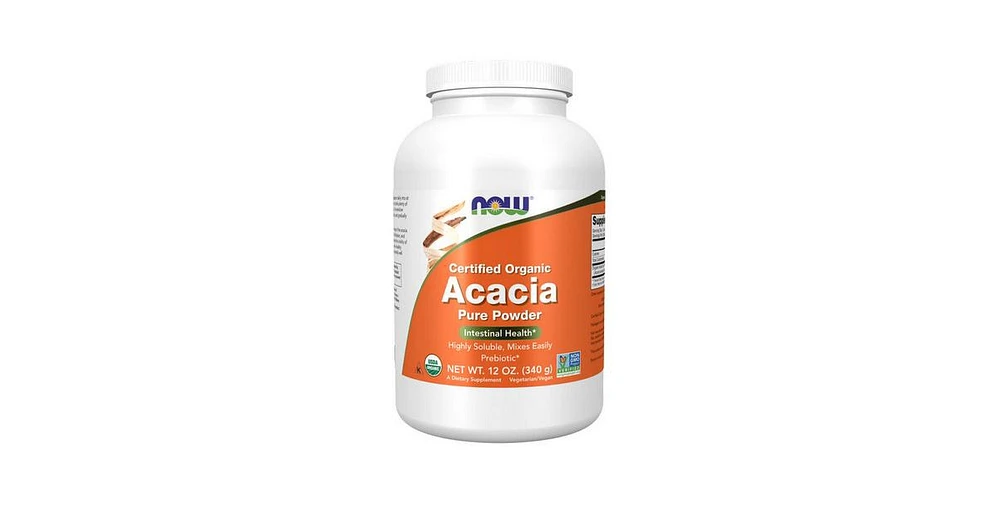 Now Foods Acacia Fiber Organic Powder, 12 oz