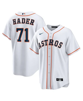 Men's Nike Josh Hader White Houston Astros Home Replica Player Jersey