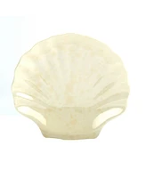 Certified International 3-d Scallop Set of 6 Shell Candy Plate, Service For 6