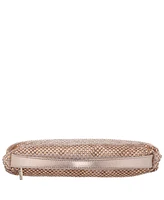 Nina Half Moon Crystal Netting Bag