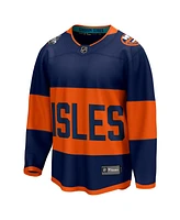 Fanatics Men's Navy New York Islanders 2024 Nhl Stadium Series Breakaway Jersey