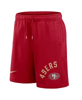 Men's Nike Scarlet San Francisco 49ers Arched Kicker Shorts