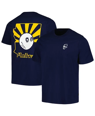 Men's Malbon Golf Navy Wm Phoenix Open 'Zona Buckets T-Shirt