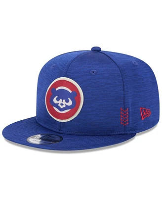 Men's New Era Royal Chicago Cubs 2024 Clubhouse 9FIFTY Snapback Hat