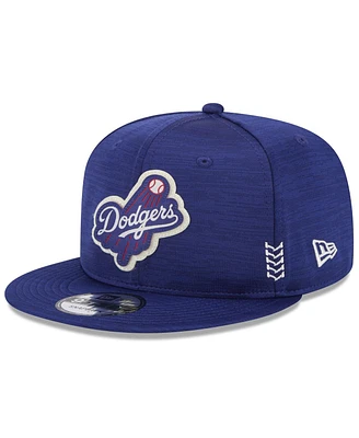Men's New Era Royal Los Angeles Dodgers 2024 Clubhouse 9FIFTY Snapback Hat