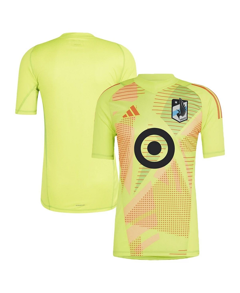 Men's adidas Yellow Minnesota United Fc 2024 Goalkeeper Jersey