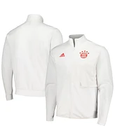 Men's adidas White Bayern Munich 2023/24 Anthem Full-Zip Jacket