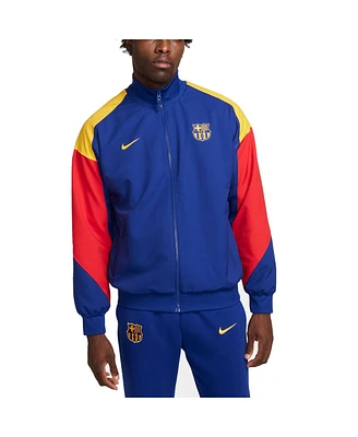 Men's Nike Royal Barcelona 2023/24 Drac Pack Strike Anthem Full-Zip Jacket