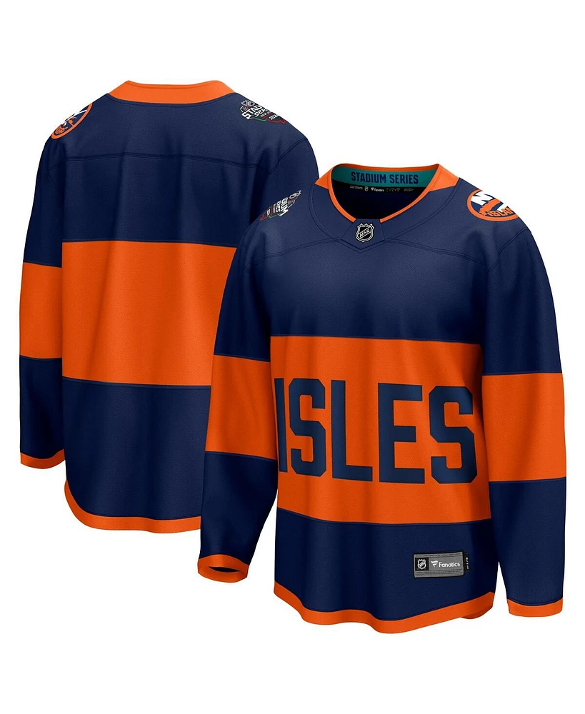 Fanatics Men's Navy New York Islanders 2024 Nhl Stadium Series Breakaway Jersey