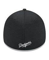 Men's New Era Los Angeles Dodgers 2024 Clubhouse 39THIRTY Flex Fit Hat