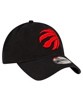 Men's New Era Black Toronto Raptors Team 2.0 9TWENTY Adjustable Hat