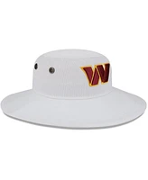 Men's New Era White Washington Commanders 2023 Nfl Training Camp Panama Bucket Hat