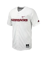 Nike Men's Arkansas Razorbacks Replica Full-Button Baseball Jersey