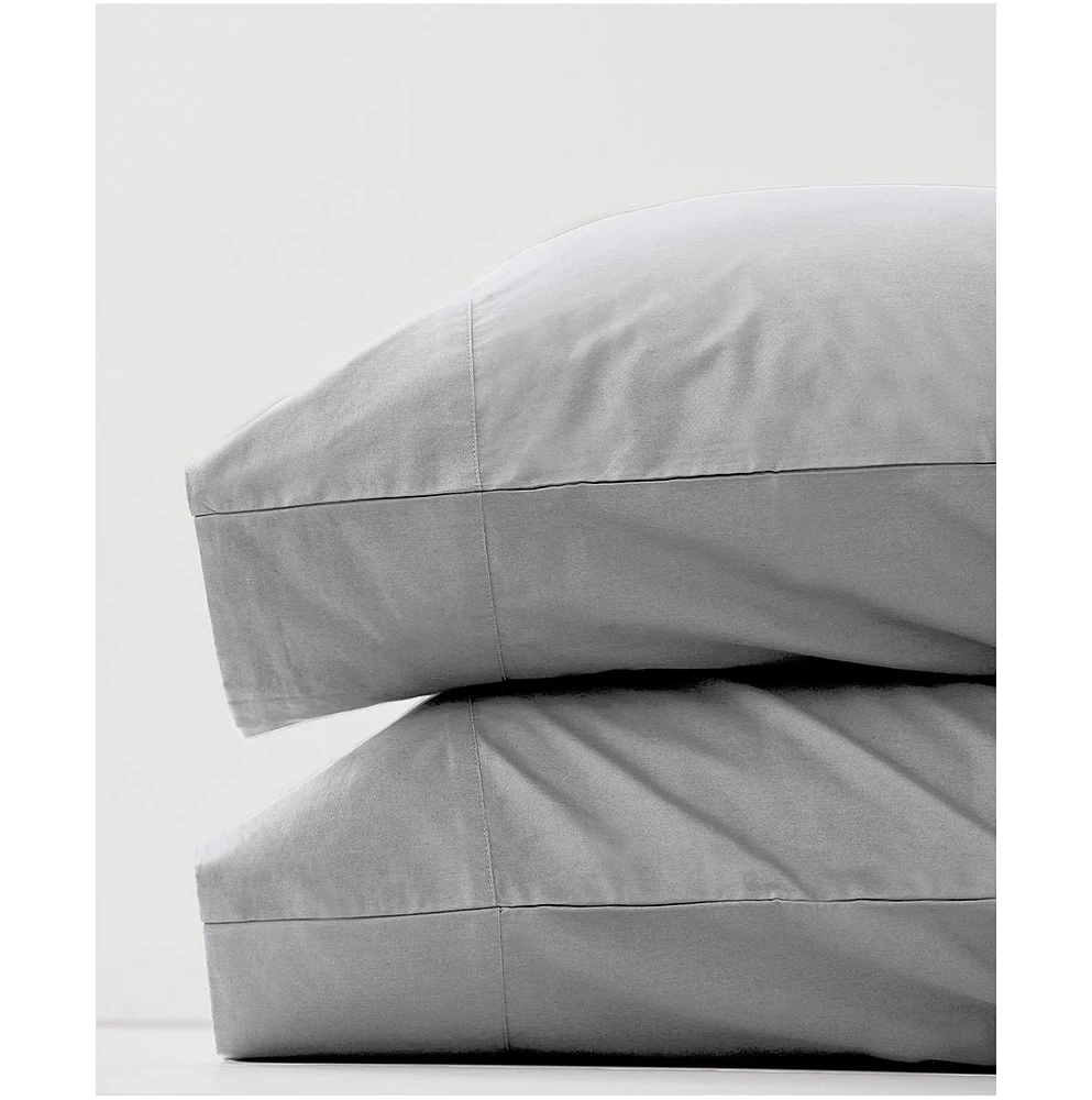 Cotton Cool-Air Percale Pillowcase 2-Pack - King