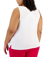 Id Ideology Plus Active Essentials Tank Top, Created for Macy's