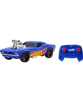 Hot Wheels 1:16 Scale Rc Rodger Dodger Usb-Rechargeable Toy Car, Battery-Operated Remote Control