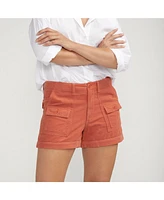 Silver Jeans Co. Women's High Rise Cargo Shorts