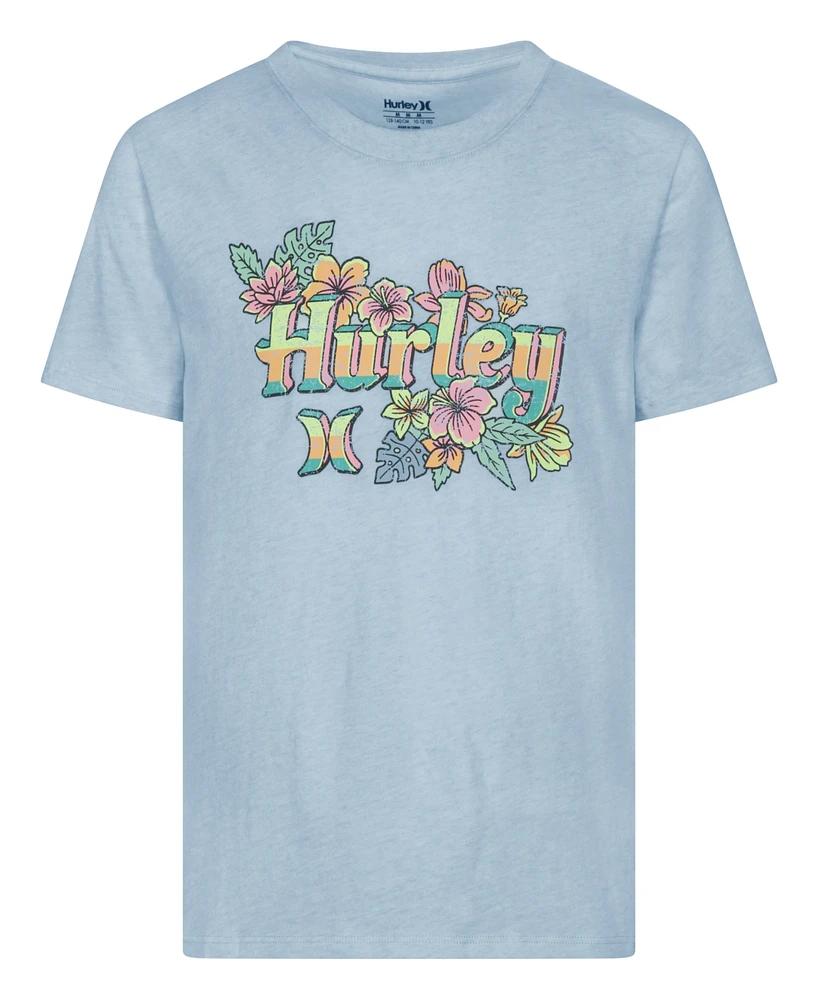 Hurley Big Girls Retro Floral T-shirts