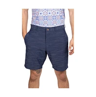 Tailorbyrd Men's Textured Performance Shorts