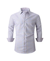 Duchamp London Men's Basketweave Dress Shirt