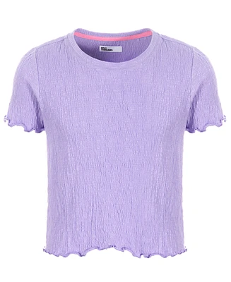 Epic Threads Big Girls Solid-Color Textured T-Shirt