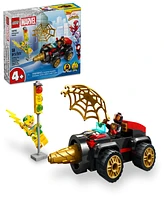 Lego Spidey Drill Spinner Vehicle 10792 Toy Building Set, 58 Pieces