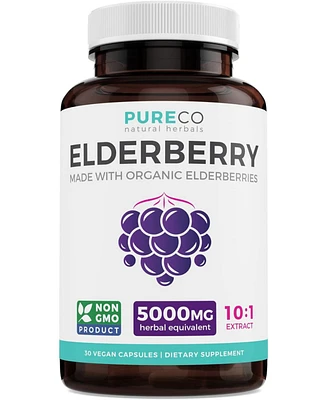 Pure Co Elderberry Capsules