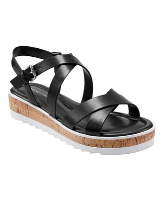 Marc Fisher Women's Goal Open-Toe Strappy Casual Sandals