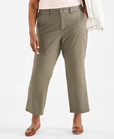 Style & Co Plus Size Classic Chino Pants, Created for Macy's