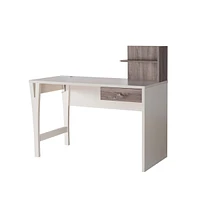 Desk Ivory Dark Taupe