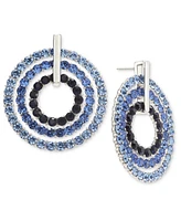 I.n.c. International Concepts Color Pave Orbital Drop Earrings, Created for Macy's